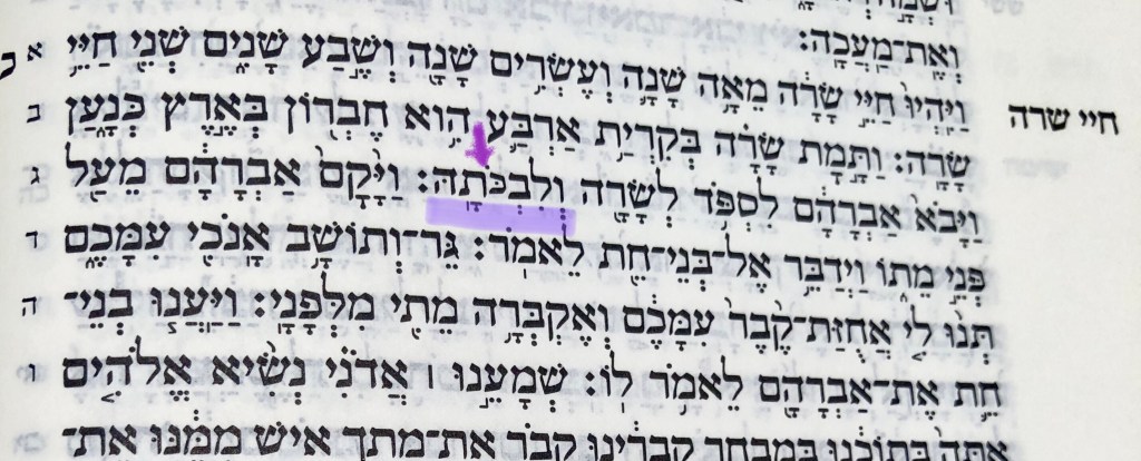 חיי שרה